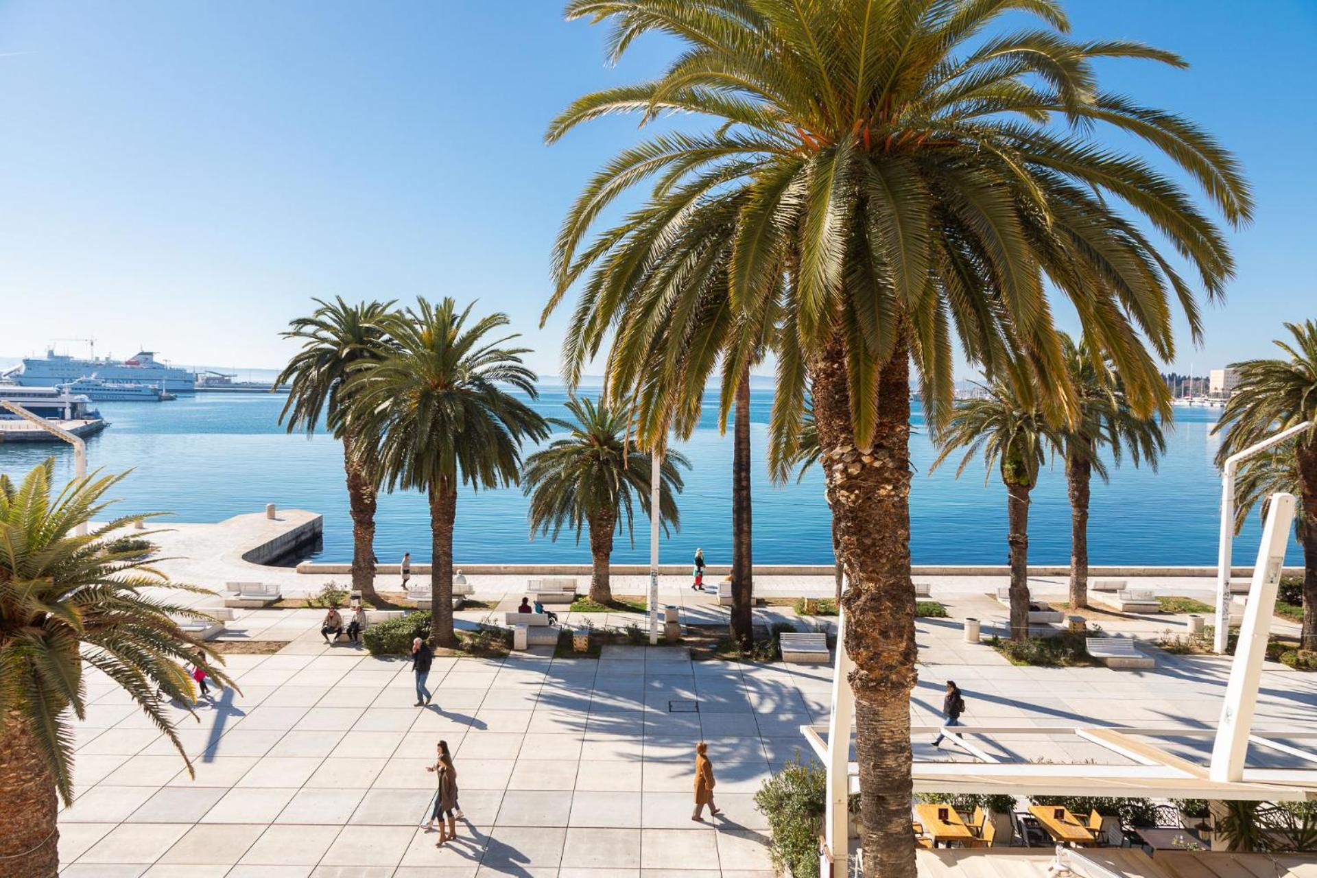 Penzion Luxury & - Riva & Sea View In Diocletian Palace *