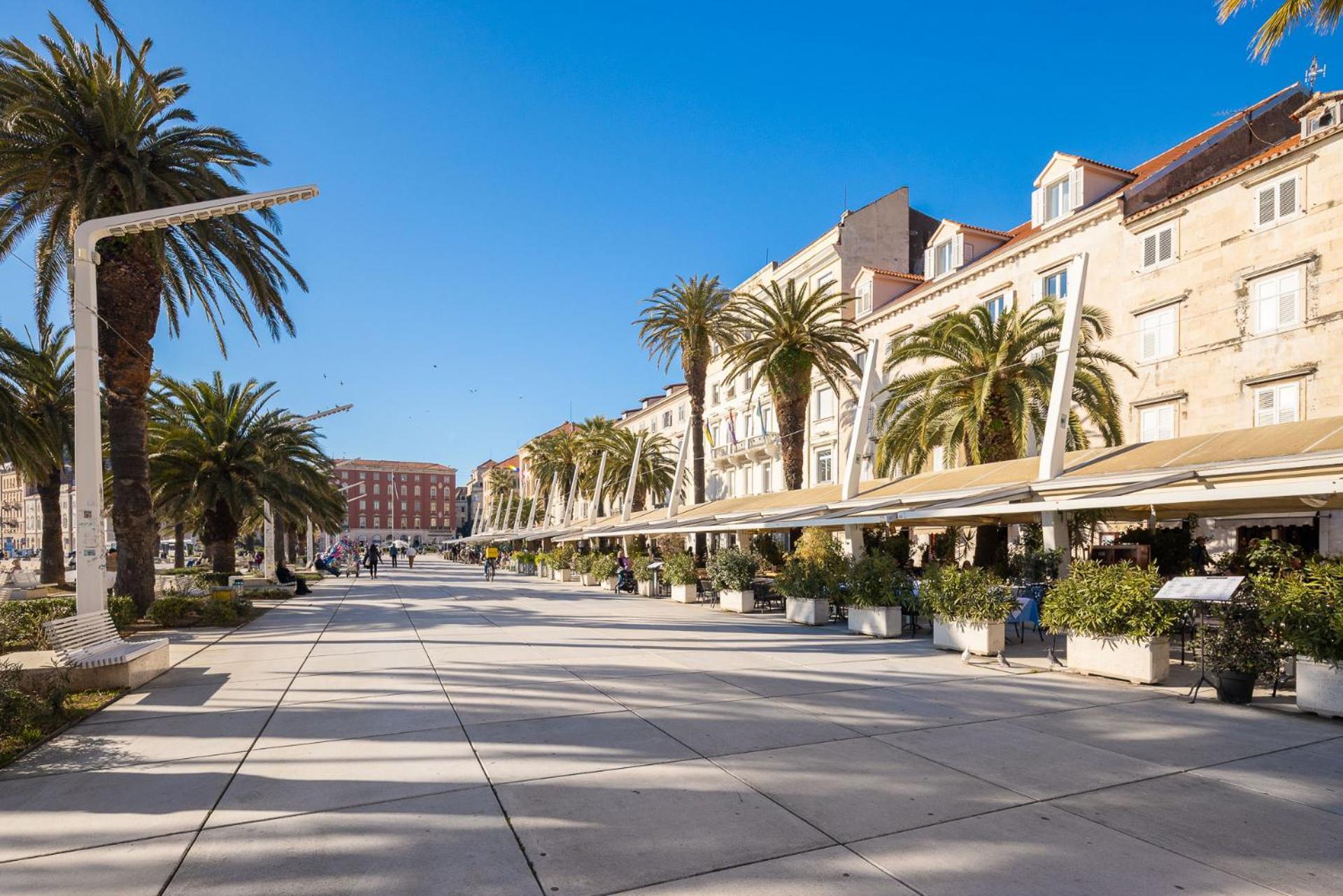 Penzion Luxury & - Riva & Sea View In Diocletian Palace