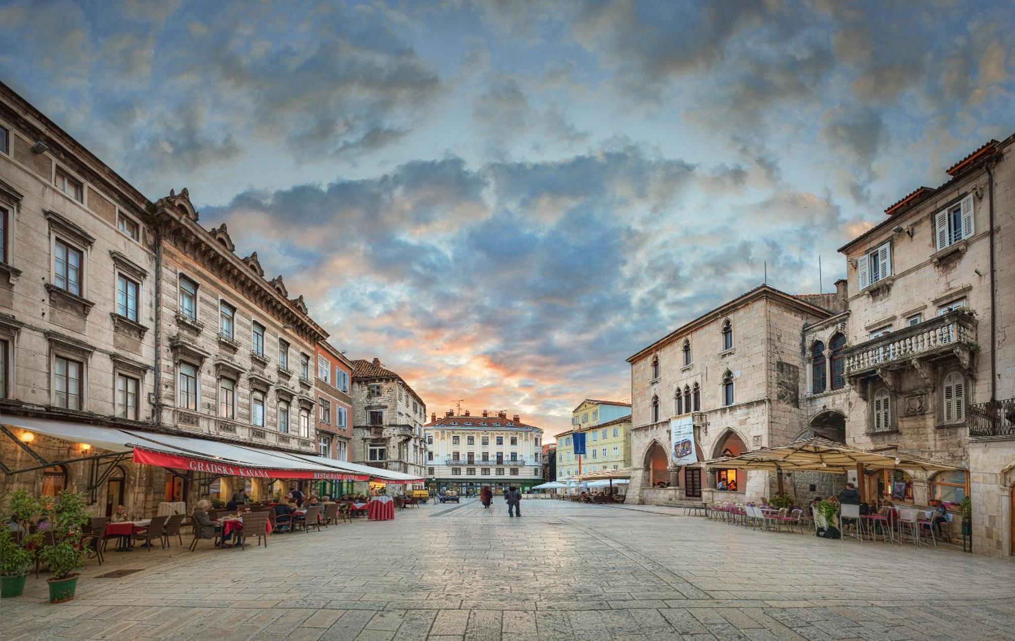 Penzion Luxury & - Riva & Sea View In Diocletian Palace *